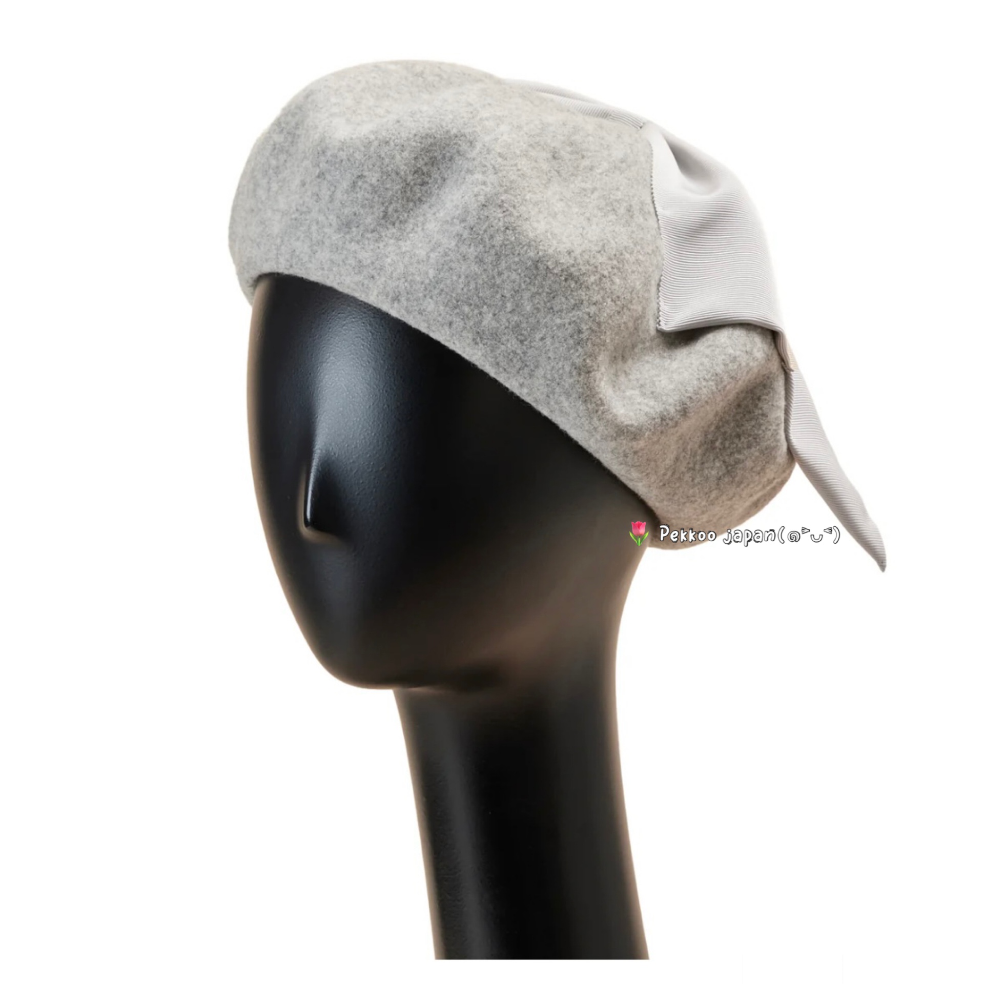 Athena New York Kimberly Beret 甜美蝴蝶结画家帽 秋冬贝雷帽 - 图1