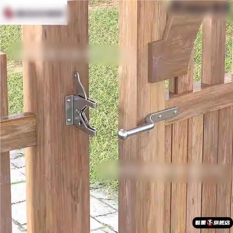 篱笆插销门锁围栏插销栅栏宠物锁农场户外锁扣 - 图0