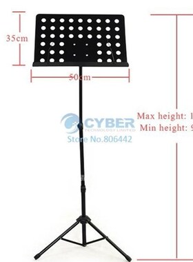 New Top instrument retractable Folding Music Sheet Stand