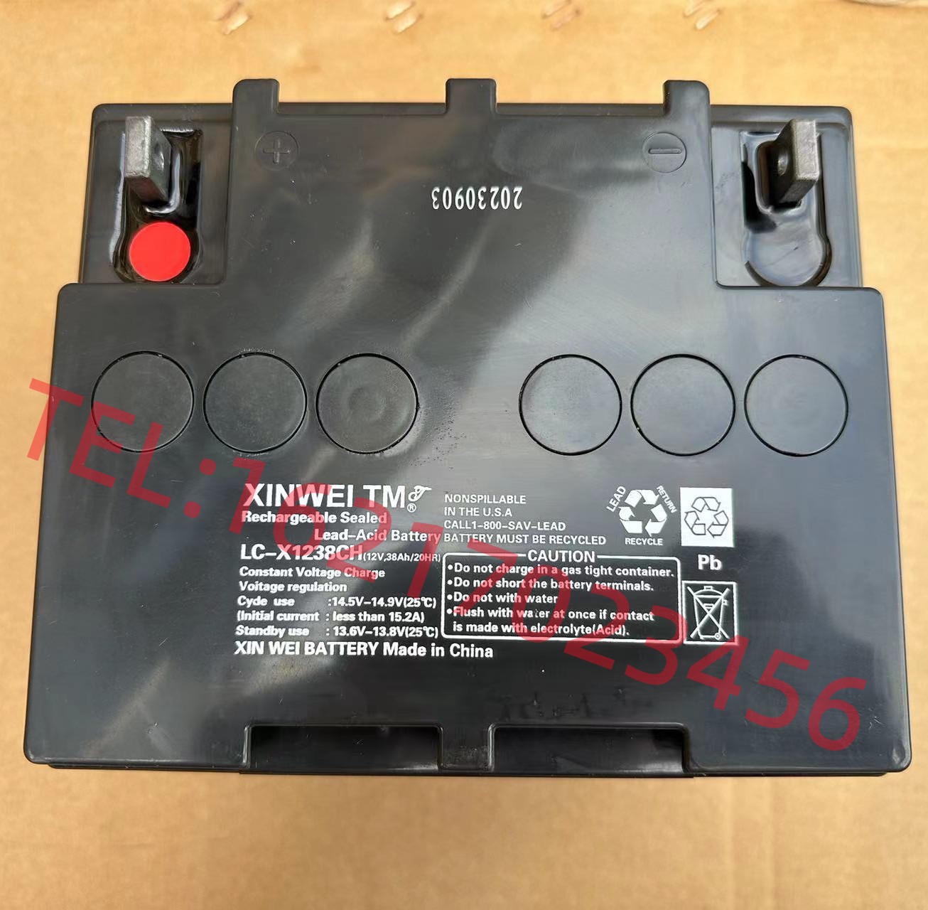 XINWEI新威蓄电池LC-X1238CH/NP12V24AH5a7ah9a7.2a12a17a38a18ah - 图0