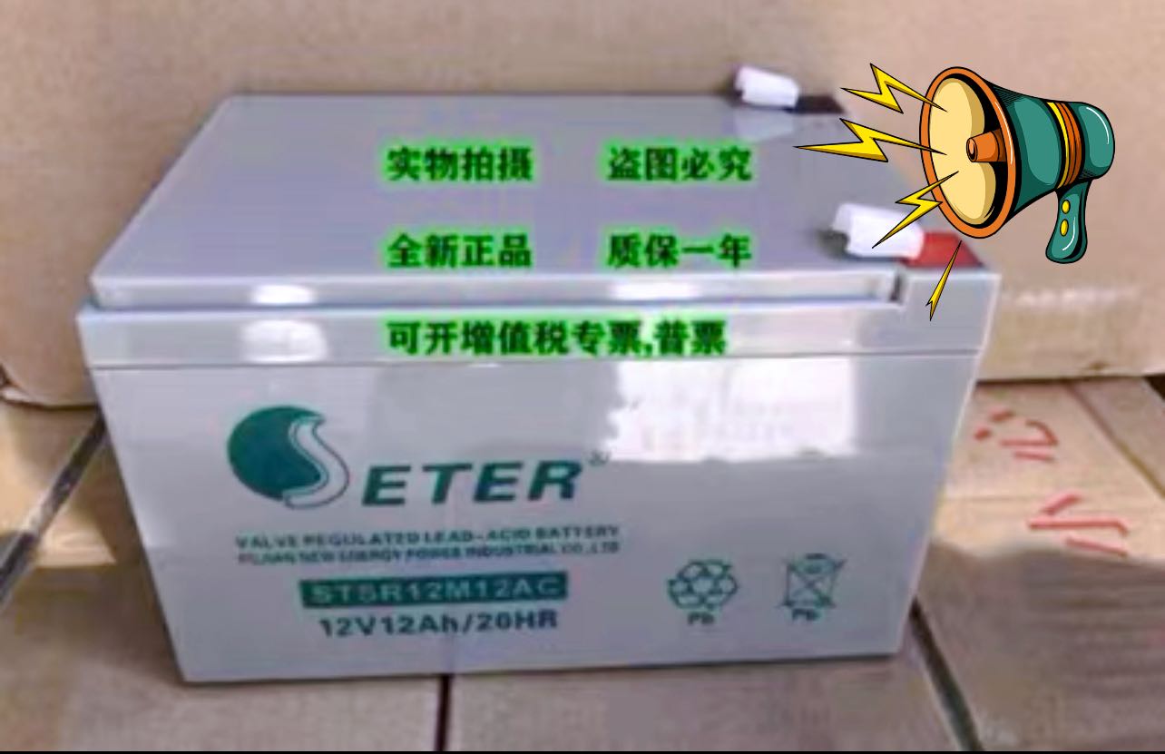 ETER蓄电池STSRHSE-65-12电梯12V7ah17a24a40a65a100a55ah消防UPS - 图2