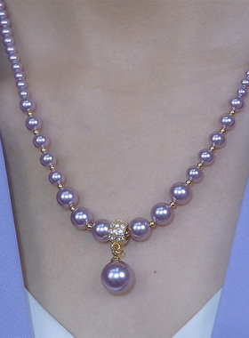 姿茉铜合金女不褪色项链