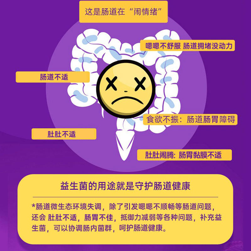美国康萃乐成人大人胃不适益生菌 Culturelle康萃乐海外益生菌