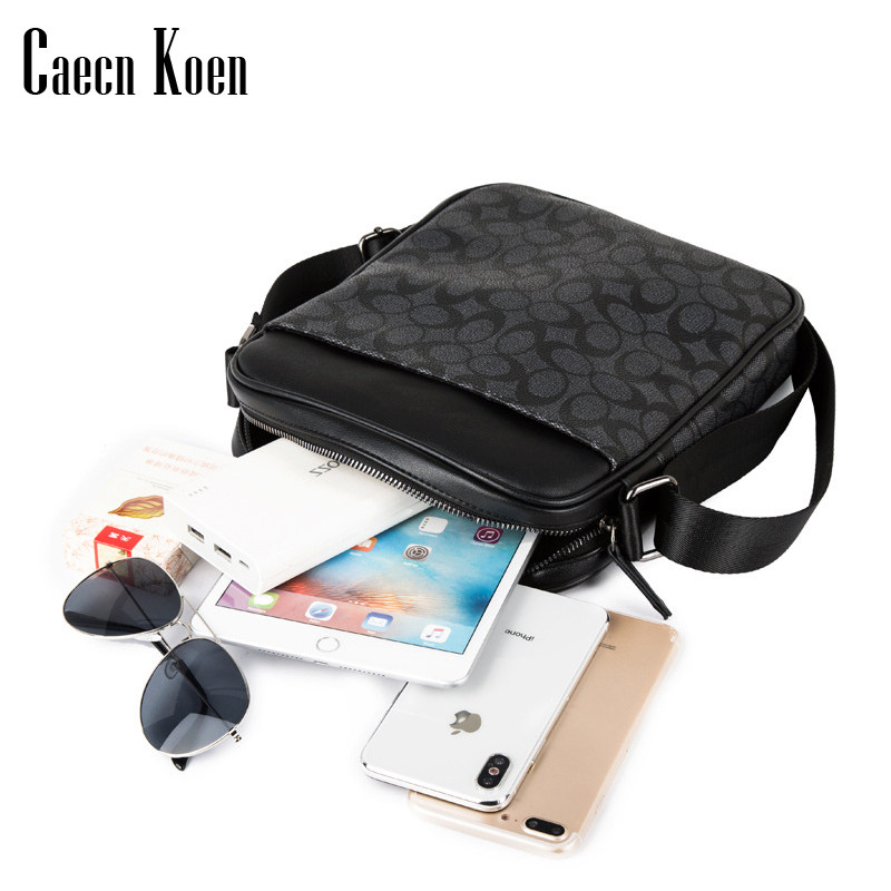 ck男包男潮牌斜跨小包运动男士包包 琉璃苣箱包男士包袋