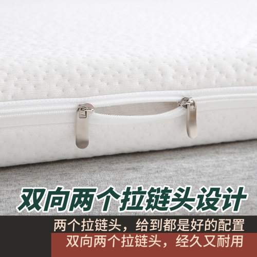 乳胶床垫套专用保护罩六面全包床笠套拉链防滑榻榻米棕垫套罩纯棉 - 图2