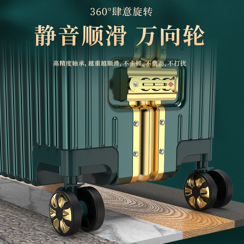 涂鸦女20寸小型登机大容量男拉杆箱 鲍斯哒旅行箱