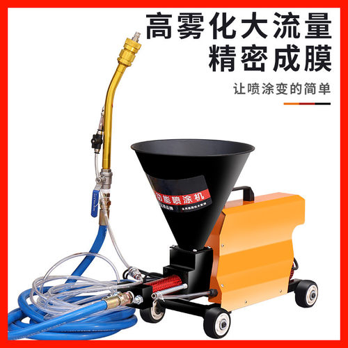 涵轩多功能电动高压喷涂机腻子粉防水涂料真石漆水泥浆油漆喷漆机 - 图1