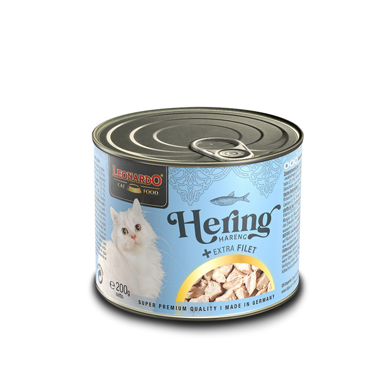 Leonardo小李子菲力系列德国进口猫咪主零食罐头成幼猫湿粮6罐