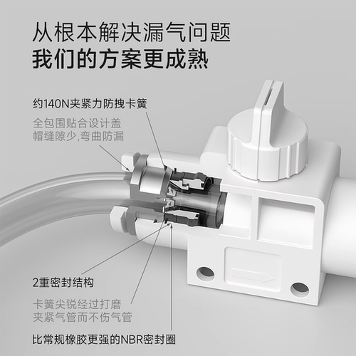 TWSNS台匠山耐斯快速接头HVFF节流阀调速阀气动气缸流量可调节气 - 图1