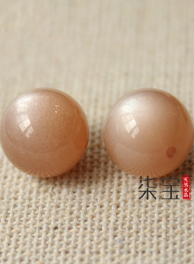 diy天然太阳石配件编织手工串珠