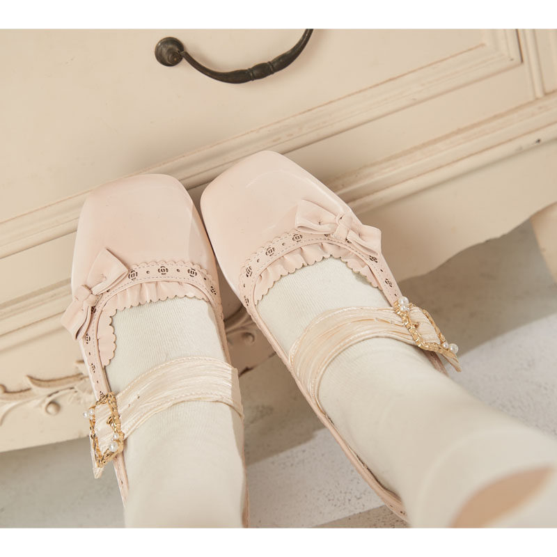 现货洛神原创lolita玛丽珍鞋高跟鞋女cla优雅复古汉服国风2025,淘宝优惠券,粉丝福利购,淘宝优惠卷