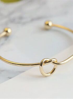 Stainless Steel Bracelets Vintage Men'sWoven Twist Texture