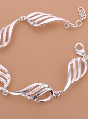 925 Steling Silve Bacelet Heat High Quality Romance Chain