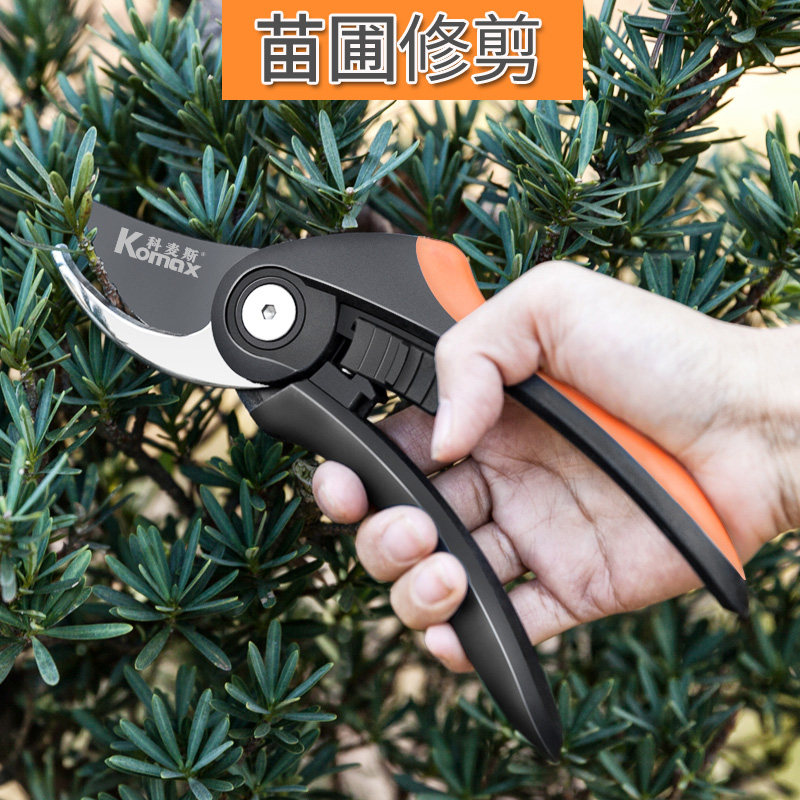 科麦斯家用修剪树枝剪刀园林果树剪刀专用强力园艺大剪子省力花剪_虎窝淘