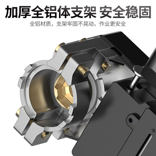 角磨机改装电链锯木工多功能切割家用锯柴迷你小型手持电锯伐木锯 - 图2