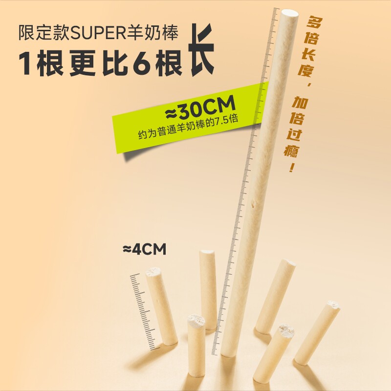 麦富迪猫零食super冻干羊奶棒猫条猫粮猫草磨牙棒营养成幼猫200g - 图0