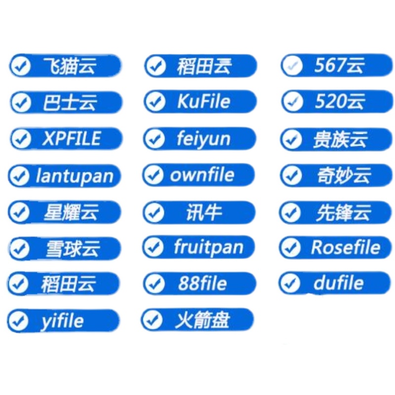 88file迅牛dufile520云火箭贵族567盘OWNFILE星耀ROSEFILE等代下 - 图0