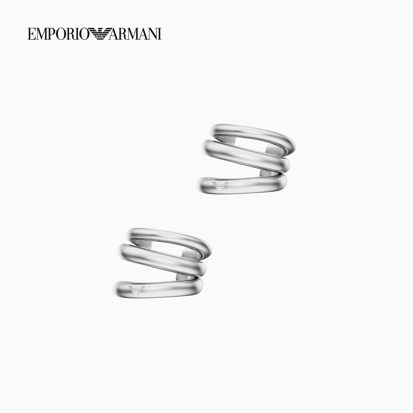 Armani women's wrap bracelet ring earrings