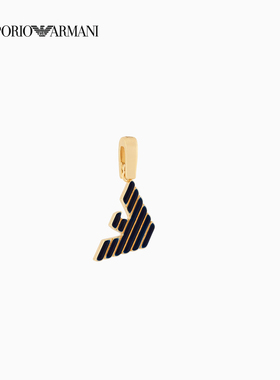 阿玛尼女士复古金色优雅时尚吊坠