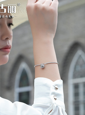 韩版紫色水晶闺蜜森系女