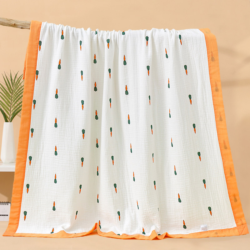 婴儿纯棉纱布浴巾柔软吸水宝宝洗澡抱被儿童四季薄盖毯新生儿包被,淘宝优惠券,粉丝福利购,淘宝优惠卷