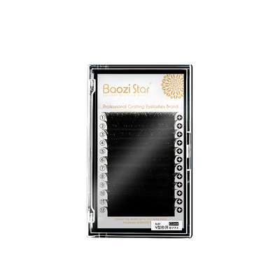 v型睫毛一秒山茶花开花v毛嫁接睫毛水貂毛自然柔软美睫睫毛嫁接