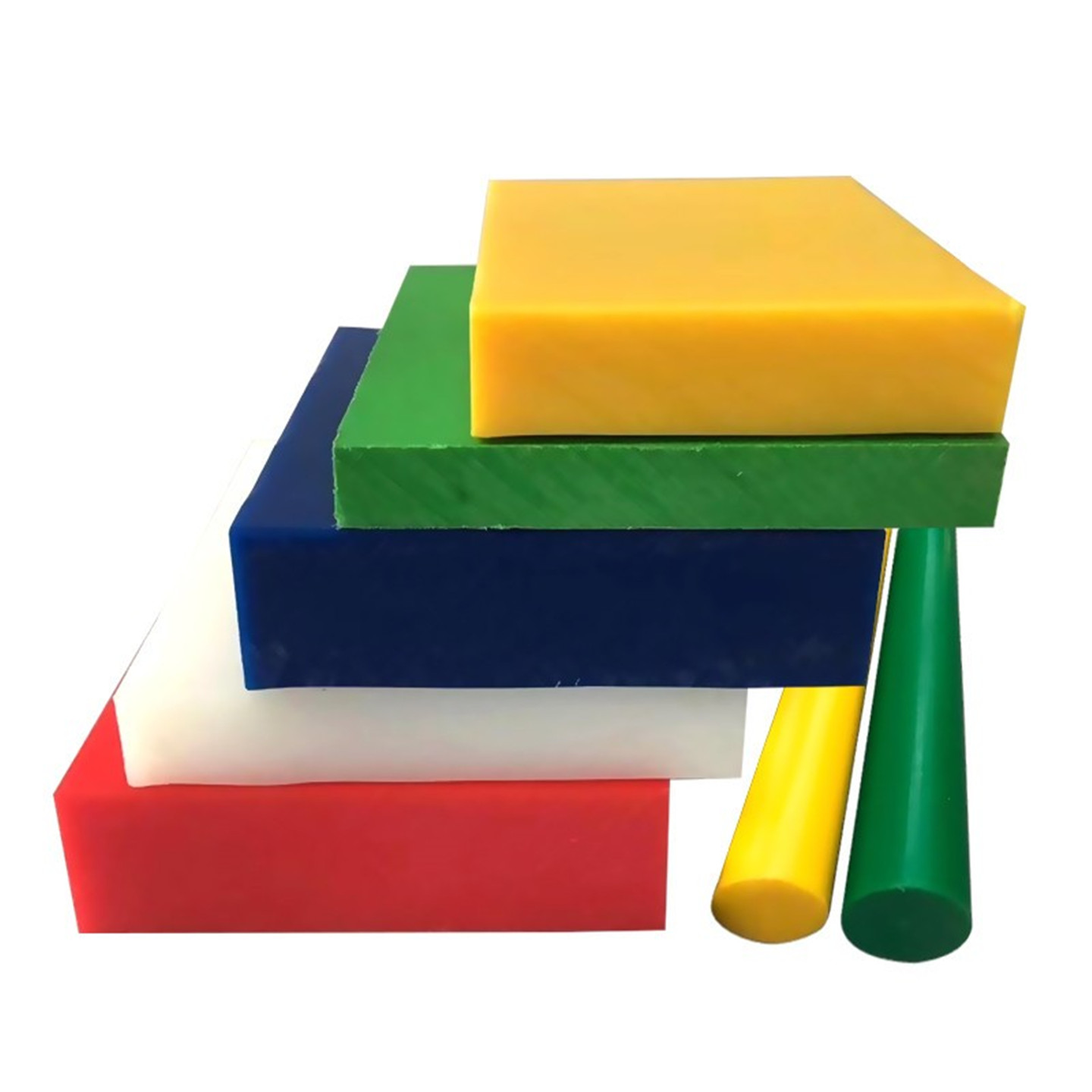 绿色upe板耐磨白色HDPE棒进口黑色超高分子量UHMW聚乙烯导轨加工 - 图3