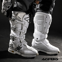 Italian Acerbis Asibes Event Shaft Cross-country Boots Biaxial Anti-Fall Tension Riding Shoes Racing Men