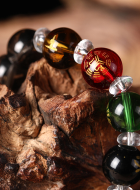 虎年转运珠男女手链水晶红玛瑙