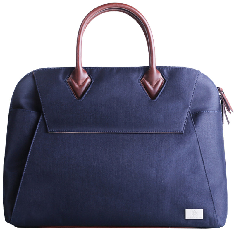 男帆布出差简约休闲办公公文包 新番祖天喆男士包袋