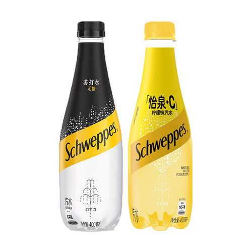 【直播间专属福利】可口可乐怡泉苏+c柠檬味汽水400ml*12瓶整件 - 图3