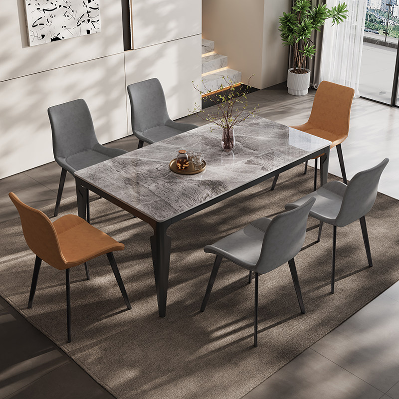 粤礼岩板餐桌现代简约家用小户型餐桌椅YLNH658070,淘宝优惠券,粉丝福利购,淘宝优惠卷