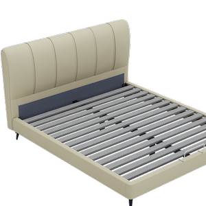 顾家家居现代简约布艺床三防猫爪皮软床双人床包DS9152B