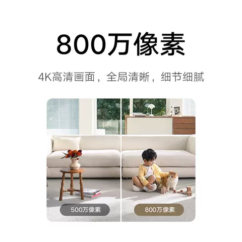 小米智能摄像机4监无线网络摄像头360全景摄影头控家用手机远程 图片 5