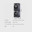 【精品】Haier/海尔 XQG100-BE839+GA100-S839 洗烘套装 极夜灰