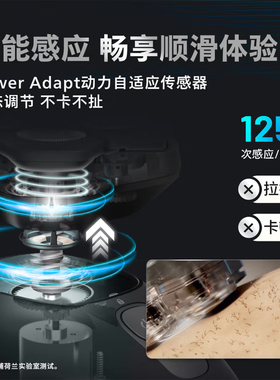 飞利浦男士专用理发器电推子剃须刀光头神器 全身水洗 清洁中心