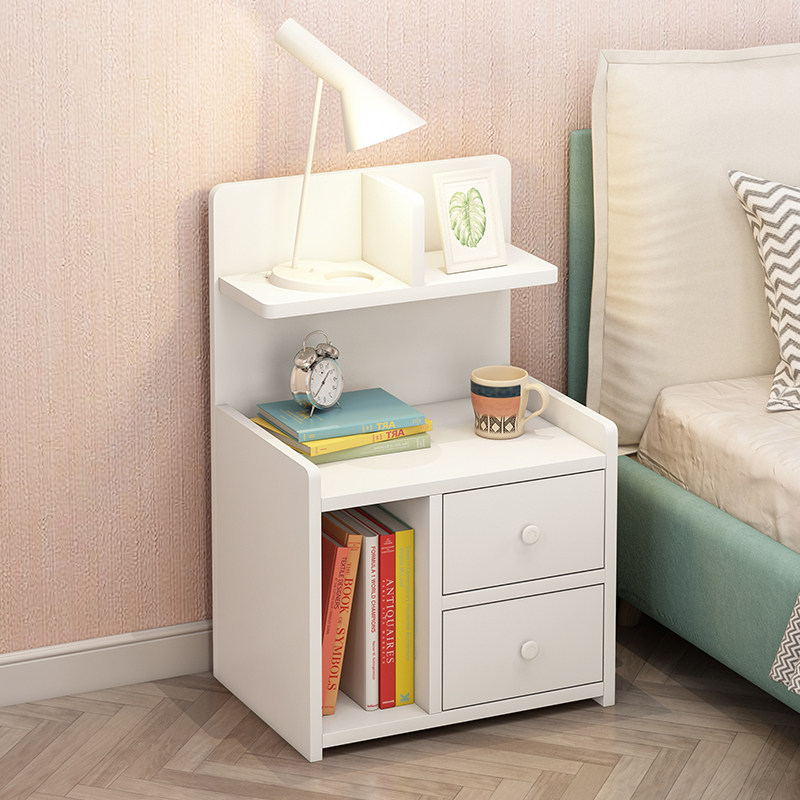 桌下文件柜边柜置物柜沙发侧边柜儿童床头柜现代简约小柜子收纳柜
