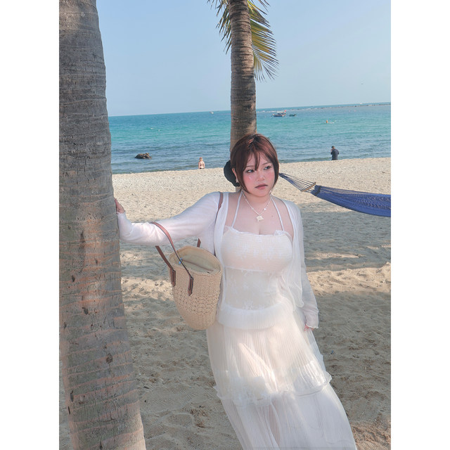 Dese soft ເຂົ້າຫນົມອົມຂະຫນາດໃຫຍ່ shawl ຜ້າໄຫມ shawl cardigan ລະດູຮ້ອນປ້ອງກັນແສງແດດຊັ້ນນອກເຄື່ອງປັບອາກາດ blouse jacket ແຂນຍາວບາງໆ
