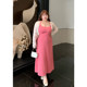 ສິ້ນກະໂປງ I-shaped slim fit 2024 summer cotton