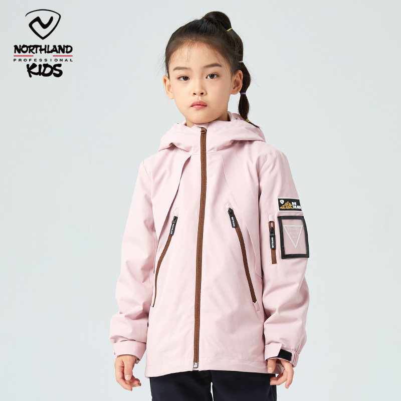 诺诗兰童装儿童冲锋外套女童户外衣新款时尚防风防泼水三合一硬壳,淘宝优惠券,粉丝福利购,淘宝优惠卷