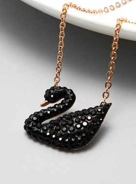 施华洛世奇经典款镶钻大小号项链