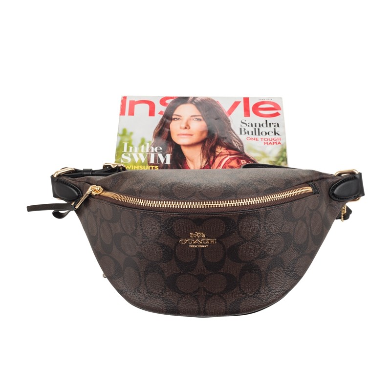 coach /蔻驰女士印花纯色两用包 Clim海外女士包袋