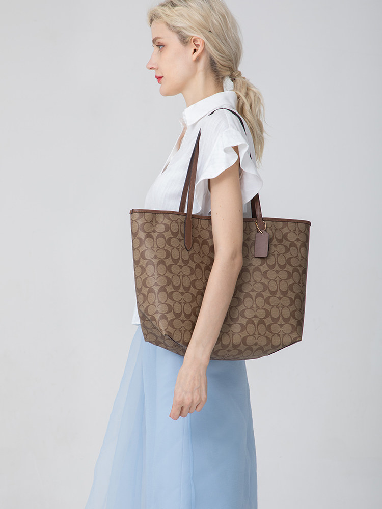coach /蔻驰21年新款女士手提包 Clim海外女士包袋