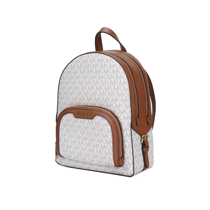 MICHAEL KORS/MK 女包时尚老花印花中号双肩包背包学生大容量包包 - 图1