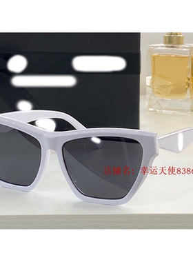2025新款欧美奢华女方框显瘦前卫太阳眼欧洲站明星同近视架猫墨镜