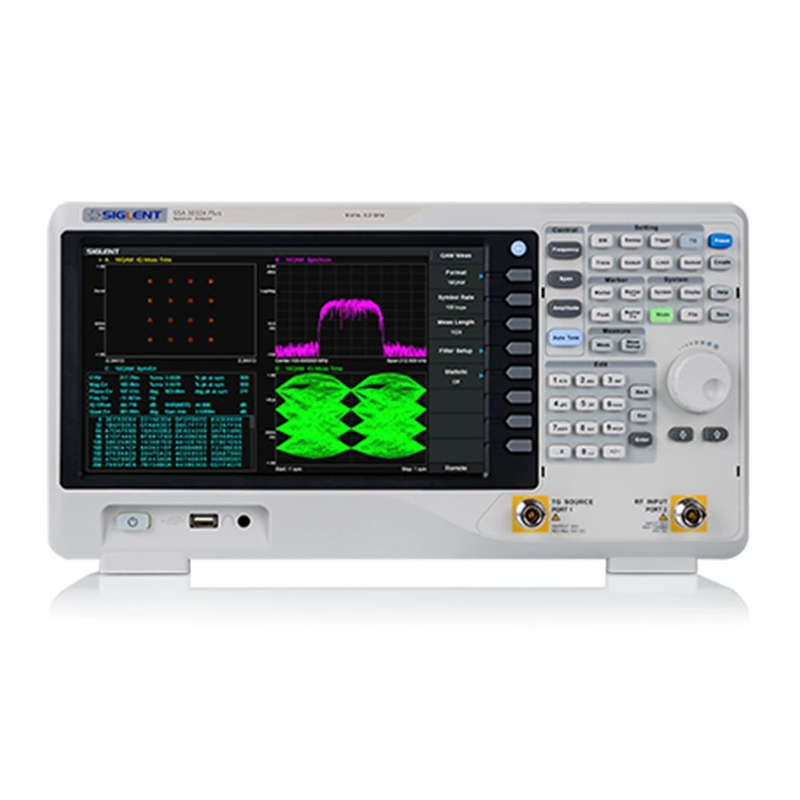鼎阳SSA3015X-C数字频谱分析仪智能触屏10.1英寸频谱仪9k-1.5GHz-图0