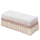 Piano stool seat cover rectangular makeup stool piano stool cover bed tail stool cover storage stool cover strip stool cover
