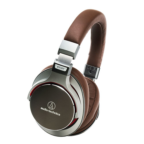 Audio Technica/铁三角 ATH-MSR7b便携头戴有线HIFI耳机官方正品 - 图1