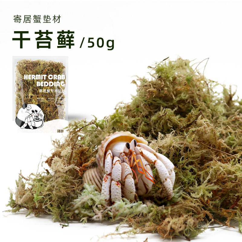 陌派寄居蟹垫材沙椰土椰糠粒免泡保湿垫料苔藓树皮爬宠蜕皮冬眠,淘宝优惠券,粉丝福利购,淘宝优惠卷