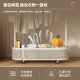 Floor-standing carbon steel multifunctional simple clothes hanger